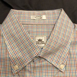 Like New Peter Millar Button Up Shirt